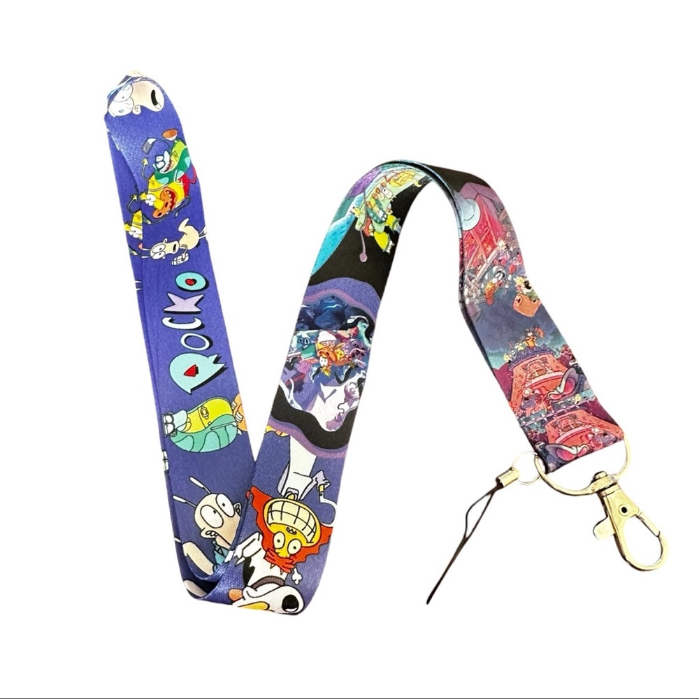 Colorful Cartoon Lanyard Rocko